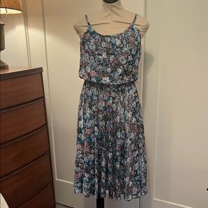 Vintage 80’s Spaghetti Strap Sleeveless Dress